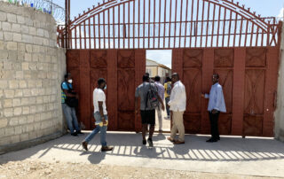 haiti compound entrance