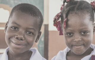 Kids at Haiti Compound