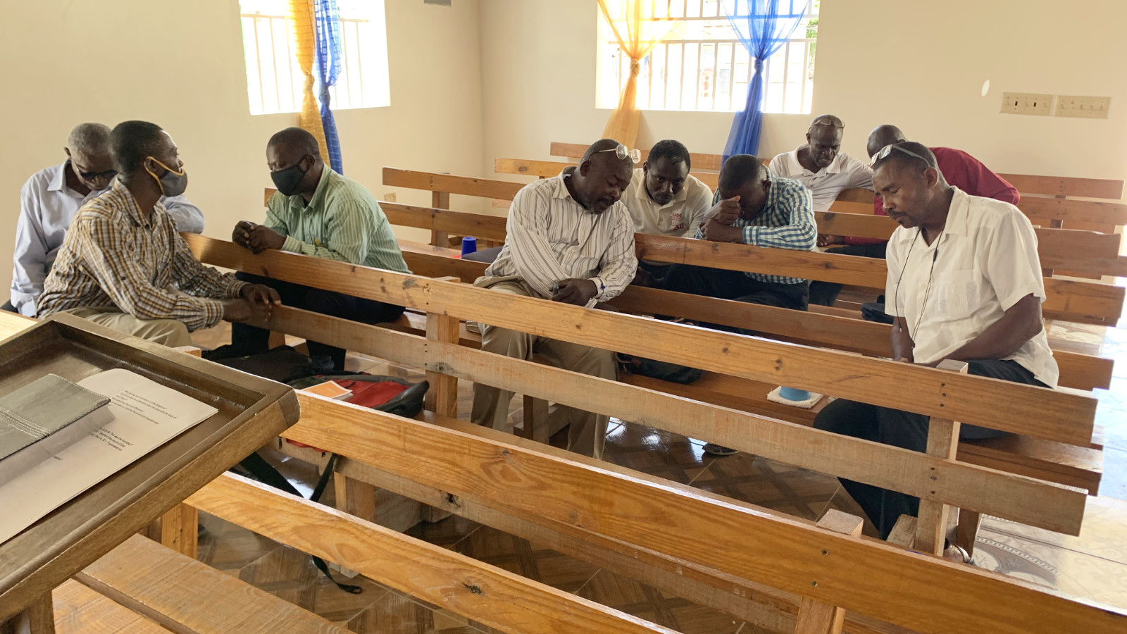 pastors praying together