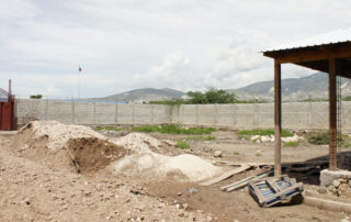 Haiti compound under going construction and development.