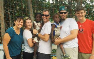 Volunteers in Haiti