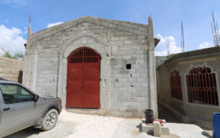 Red Iron Doors in Haiti