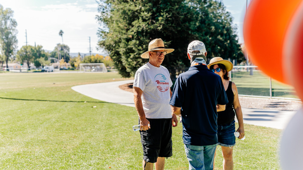 Simi valley walk 3 volunteers