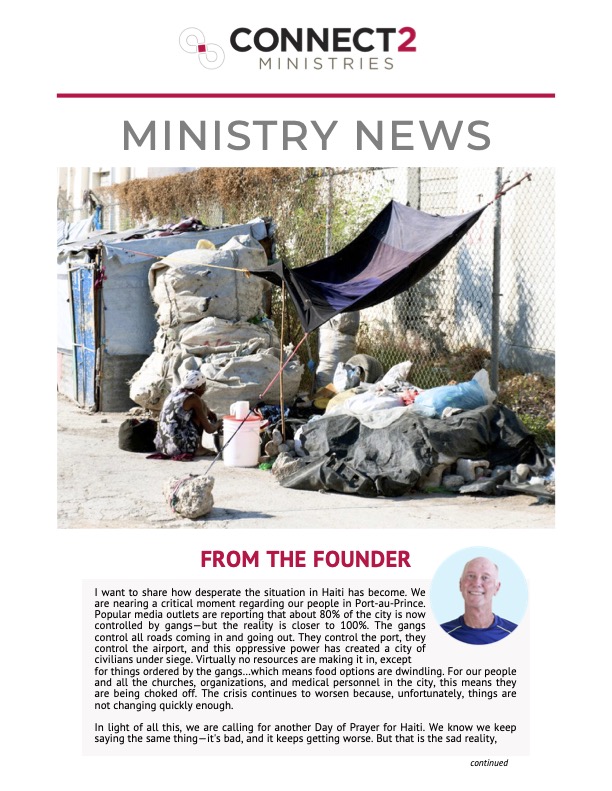 April 2024 Ministry Newsletter Cover