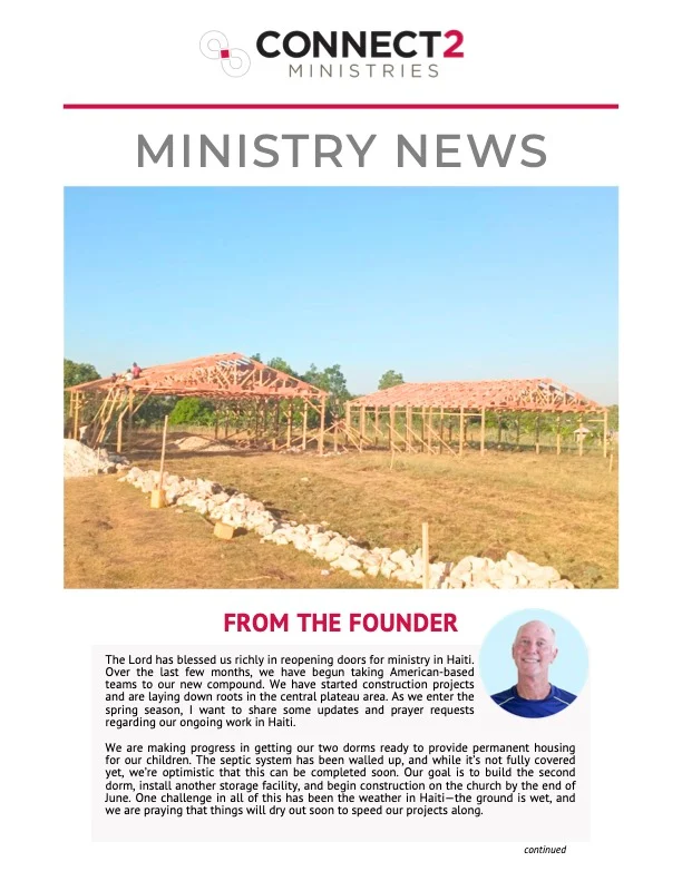 March 2025 Ministry Newsletter Cover Image