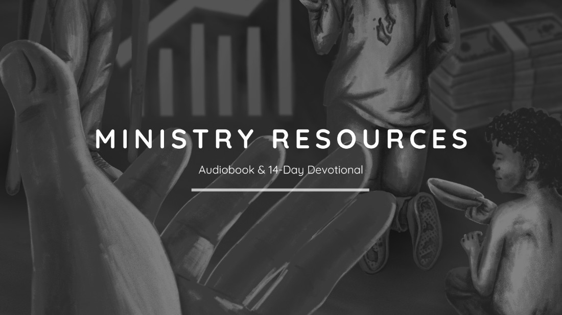 14 day devotional cover image of hand and a child