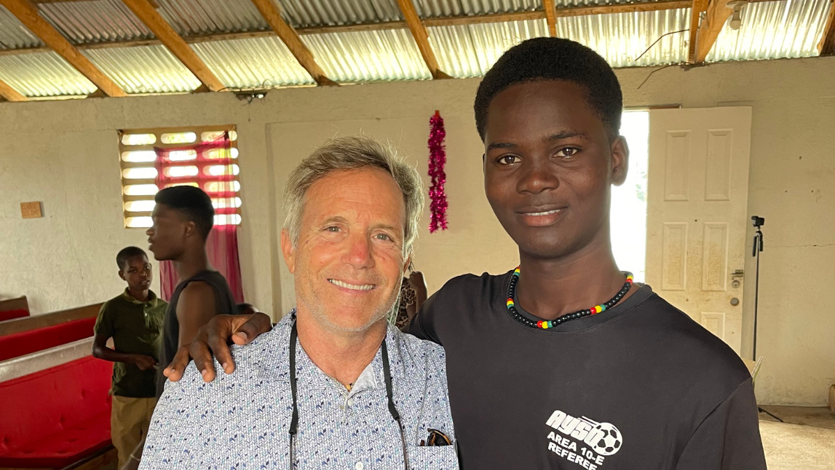 Bill-Steevenson-2 Bill and Steevenson smiling posing for a picture.